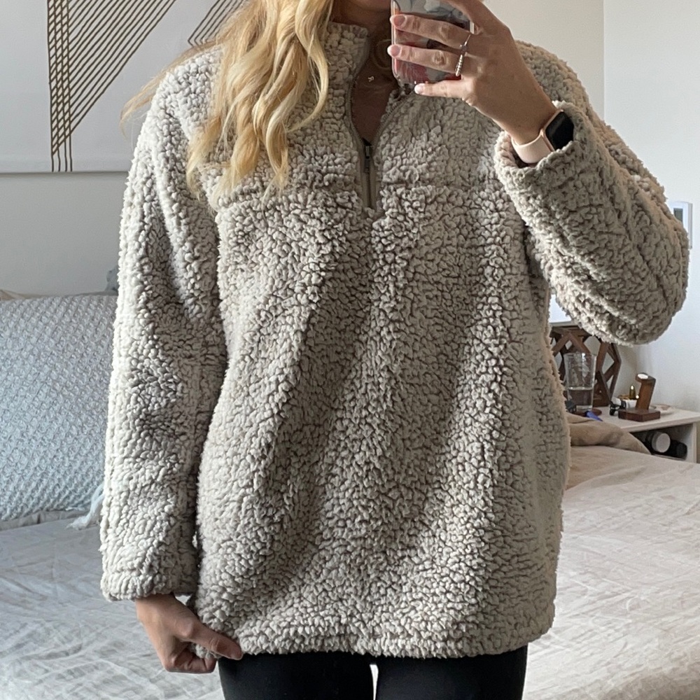 Altar’d State Fuzzy Jacket S